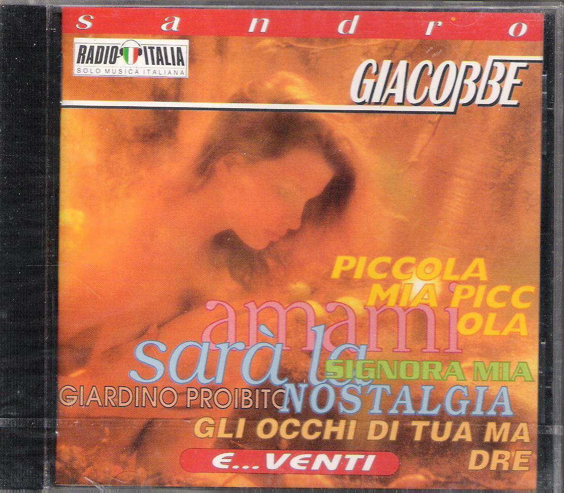 SANDRO GIACOBBE - RARO CD FUORI CATALOGO 1994 CELOPHANATO " E...VENTI "