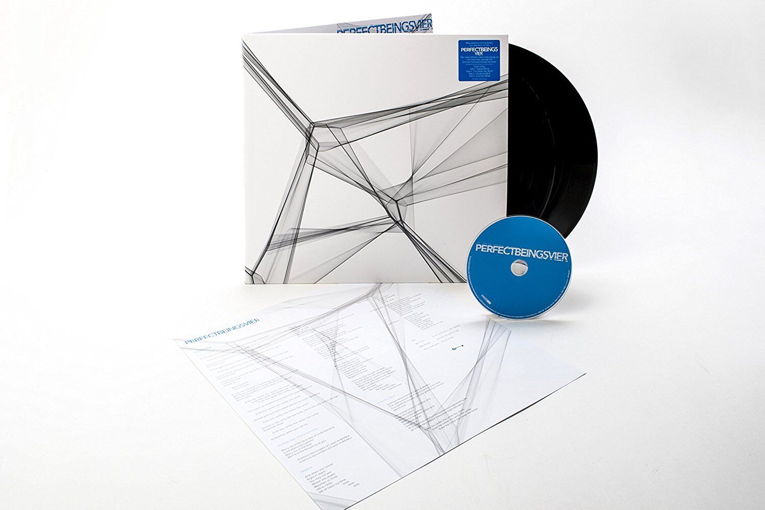 PERFECT BEINGS VIER DOPPIO VINILE LP BLACK GATEFOLD 180 GR.+ CD & LP BOOKLET