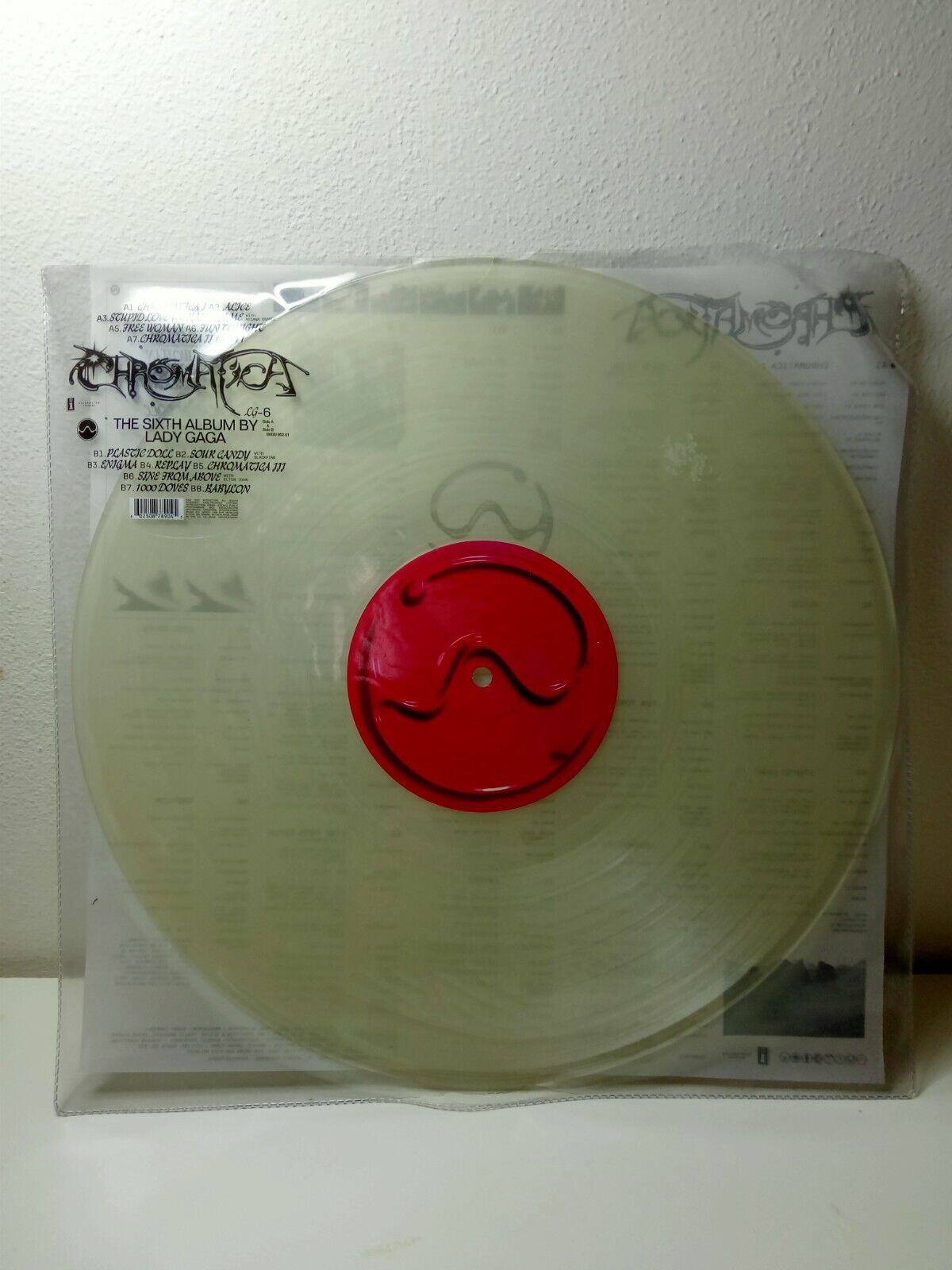 Lady Gaga Chromatica Vinile Lp (Vinile Trasparente) Nuovo