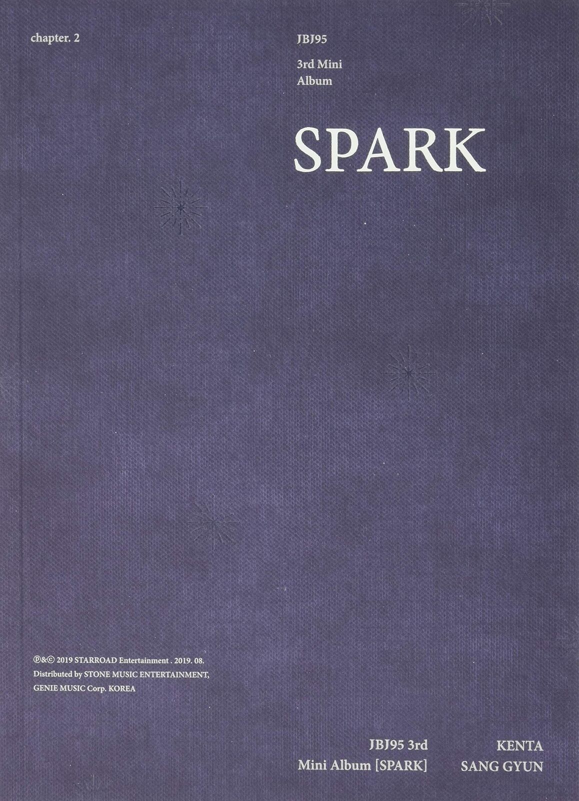 JBJ95 Spark Incl. 72pg Photobook, Bookmark + Postcard (CD)