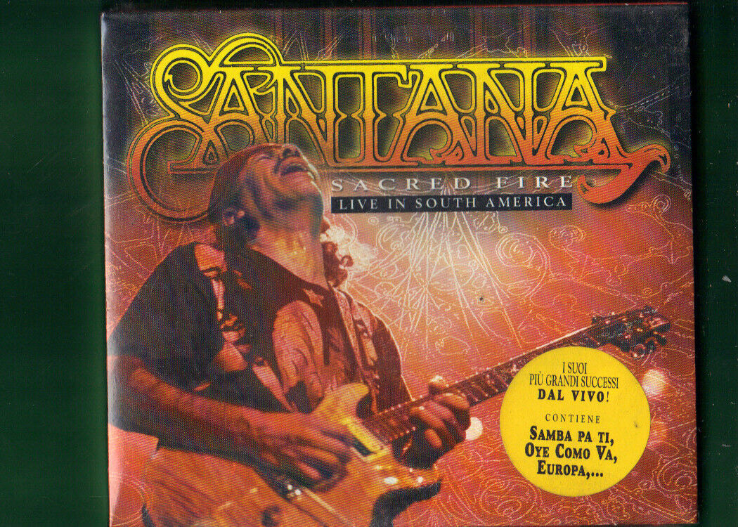 SANTANA - SACRED FIRE LIVE IN SOUTH AMERICA  CD NUOVO SIGILLATO