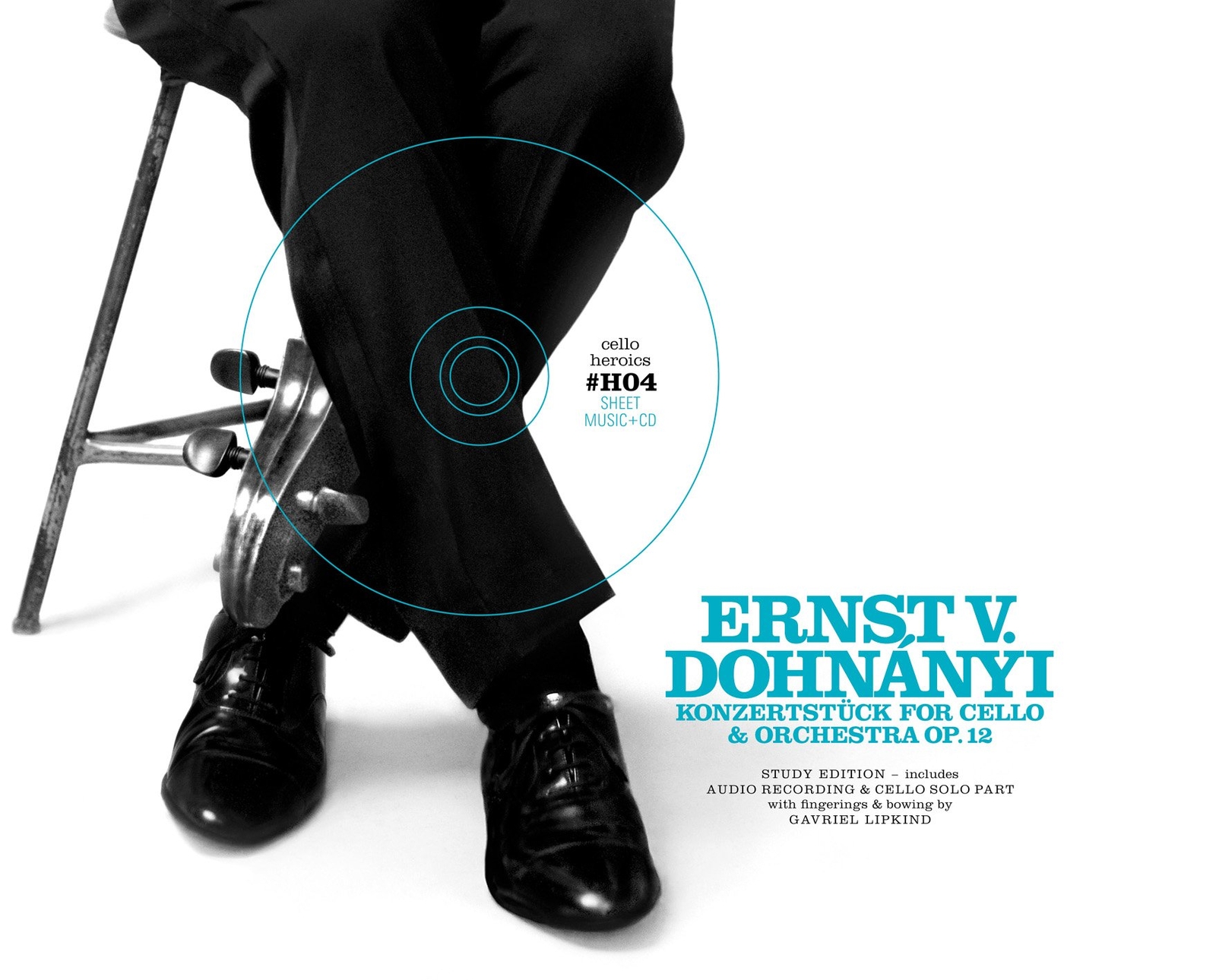 Gavriel Lipkind Cello Heroics Vol.4 – Dohnanyi Konzertstück for cello and o (CD)