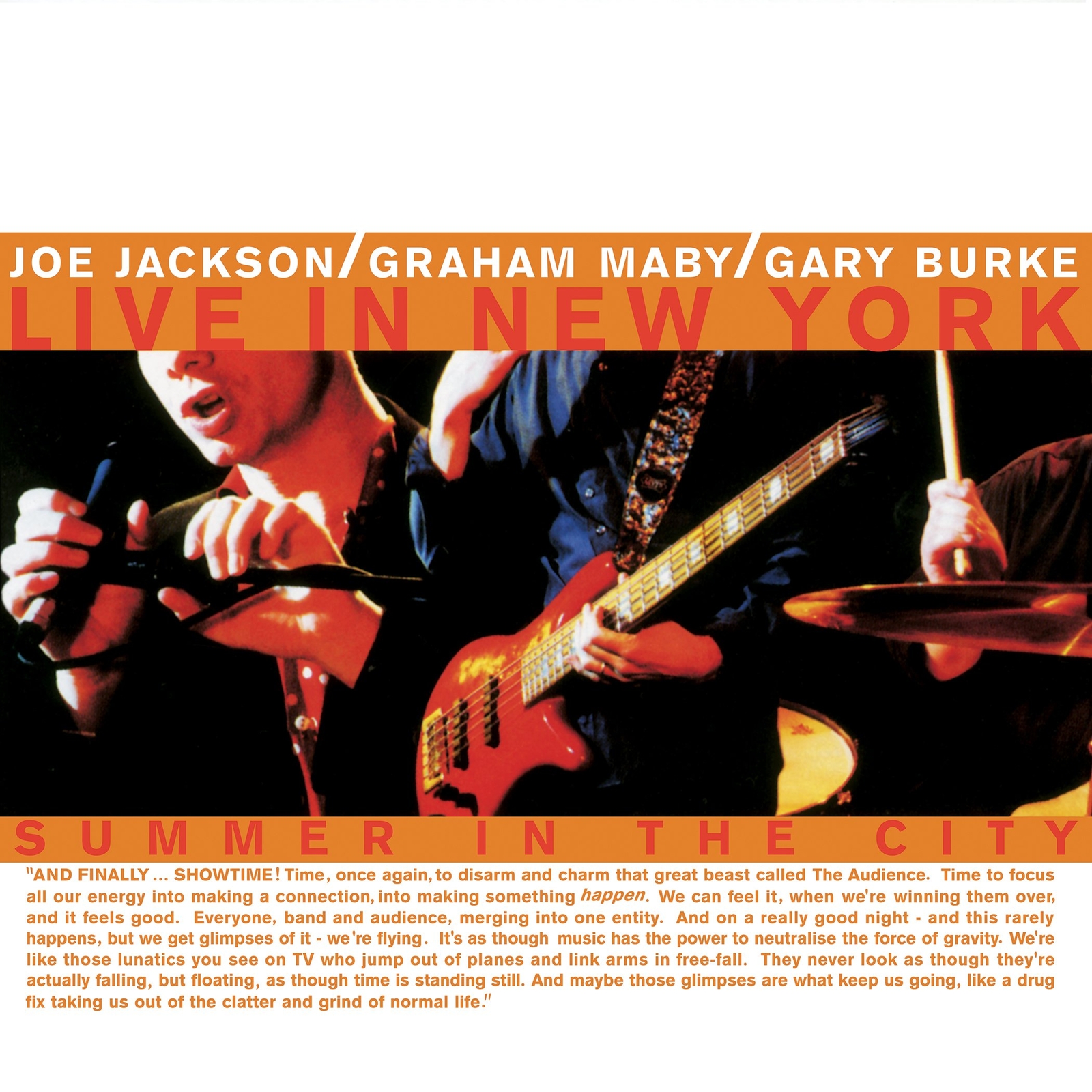 `JACKSON, JOE` Joe Jackson - Summer In The City: Live In New York [SACD CD NUOVO