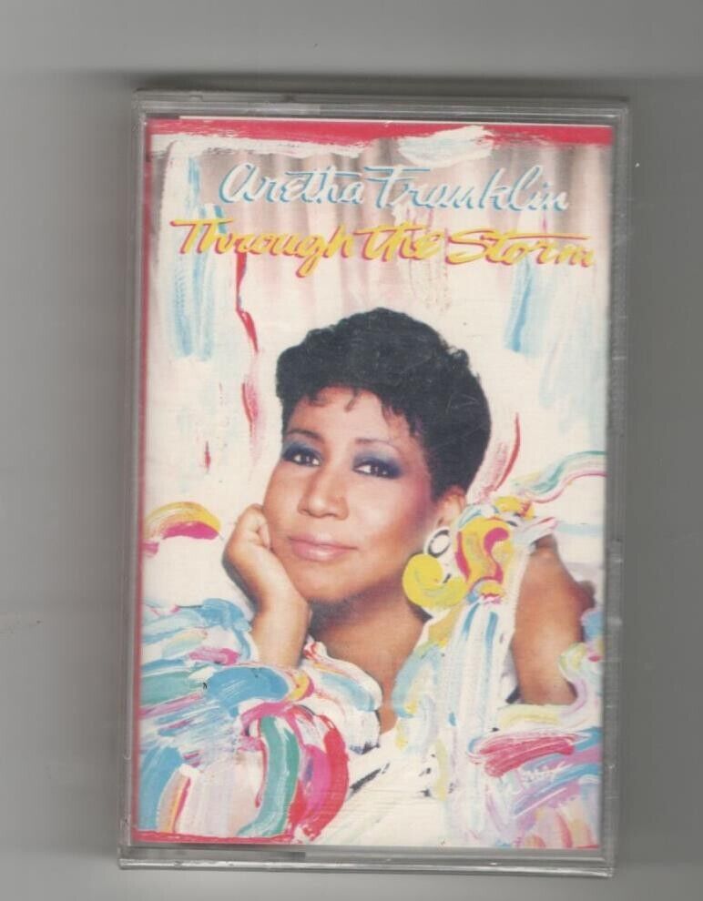 ARETHA FRANKLIN - TROUGH THE STORM   MC MUSICASSETTA  NUOVA SIGILLATA