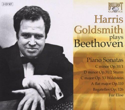Beethoven: Sonate Op.10/1, 31/2, 53/21, 110/31, 6 Bagatelle / Har. Goldsmith CD