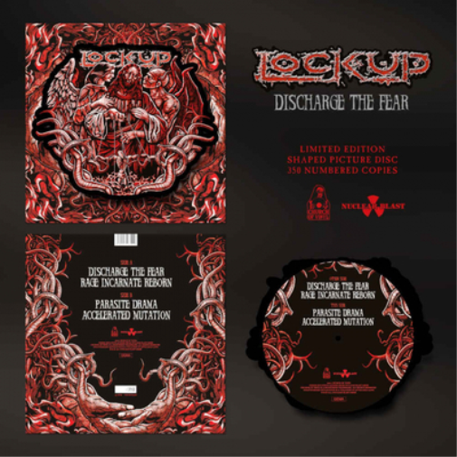Lock Up Discharge the Feard (Vinyl LP) 12" Album Picture Disc