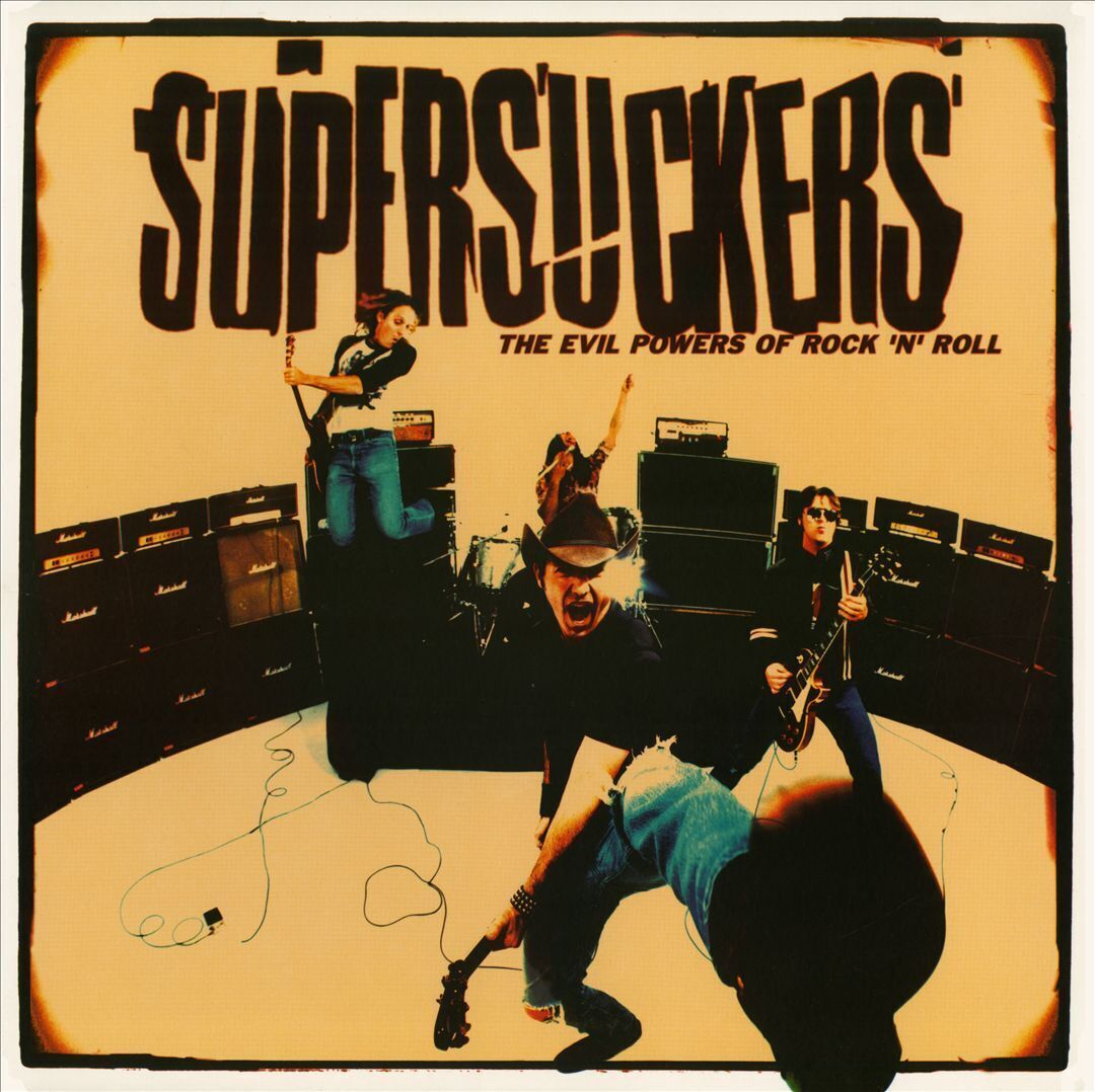 LP SUPERSUCKERS "EVIL POWERS OF ROCK AND ROLL -VINILO-". Nuovo