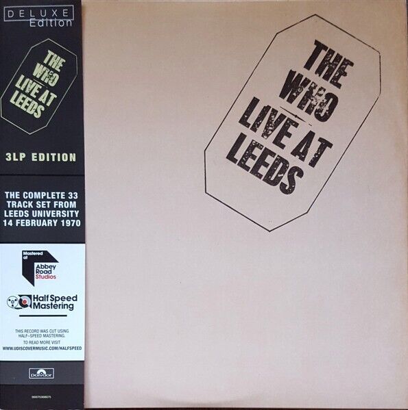 Who – Live At Leeds 3Lp 45Rpm - Vinile Nuovo Sigillato