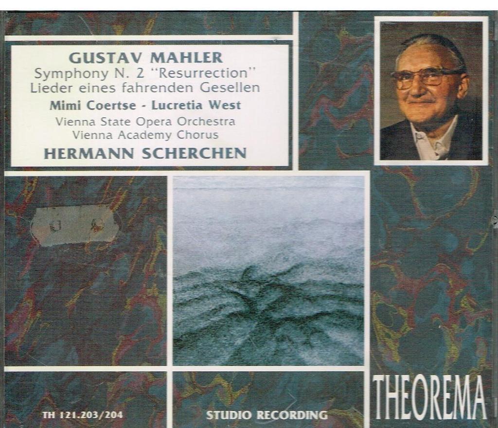Mahler: Symphony (Sinfonia) No.2 / Hermann Scherchen - CD