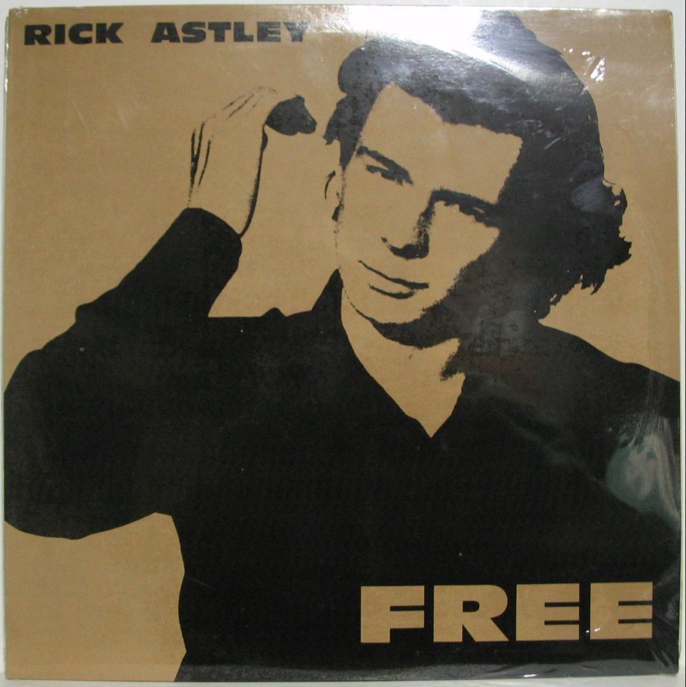 RICK ASTLEY - FREE - LP SEALED