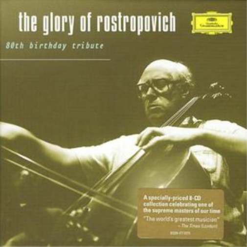 Various Orchestras Glory of Rostropovich, The - 80th Birthday Tribute (CD) Album