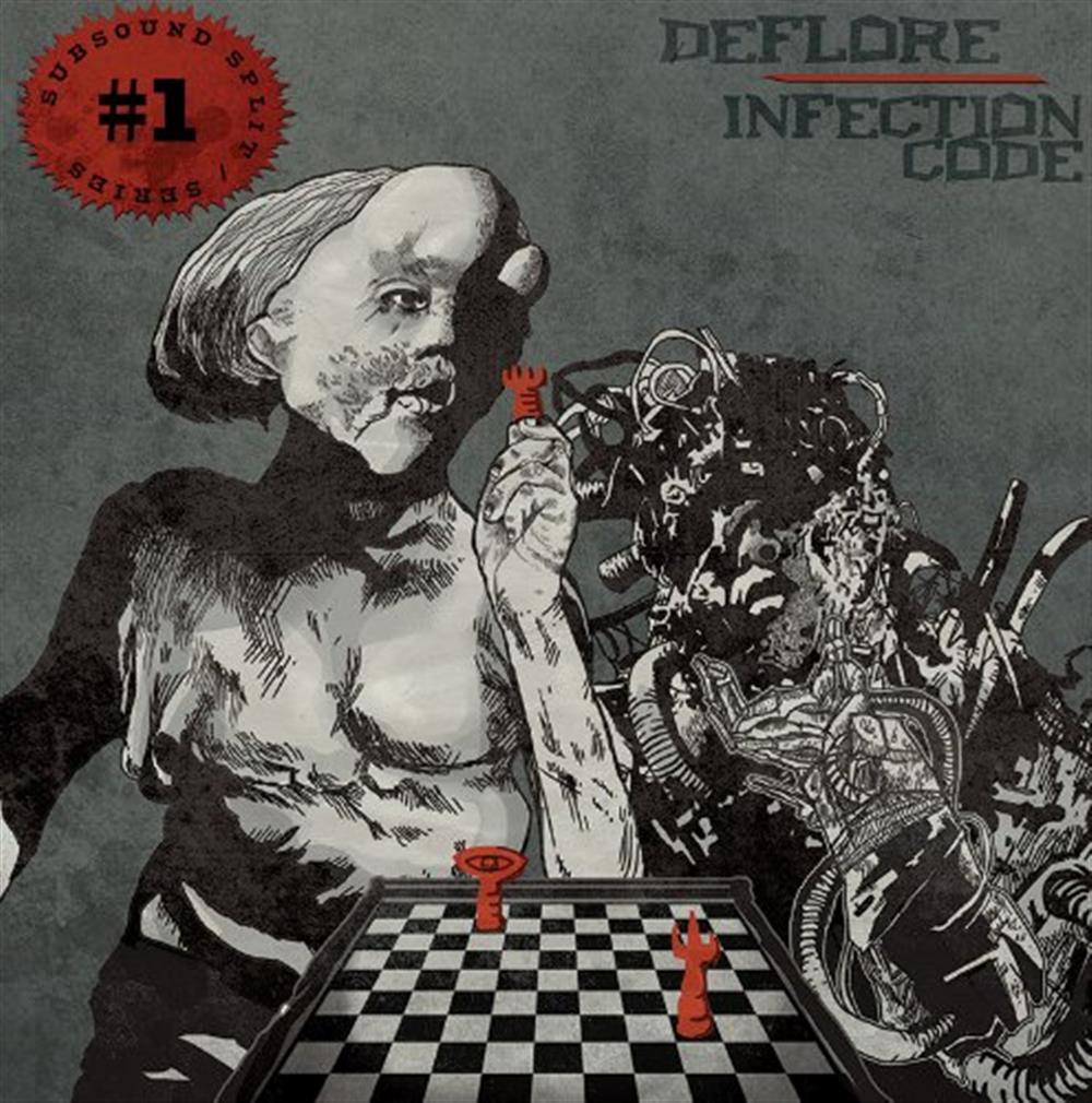 Subsound Split Series#1 - Deflore/infection Code (Vinile)