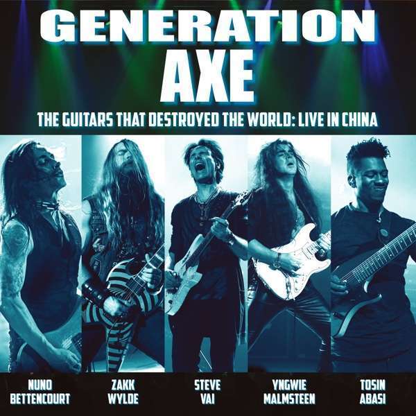 Generation Axe( Vai Malmsteen Bettencourt Abasi Wy - Vai, Wylde, Malmsteen, B...
