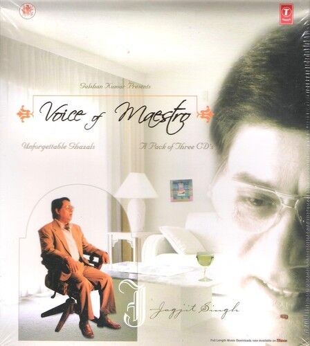 Jagjit Singh - Voice Di Maestro - Nuovo Originale Suono Pista 3CDs Set