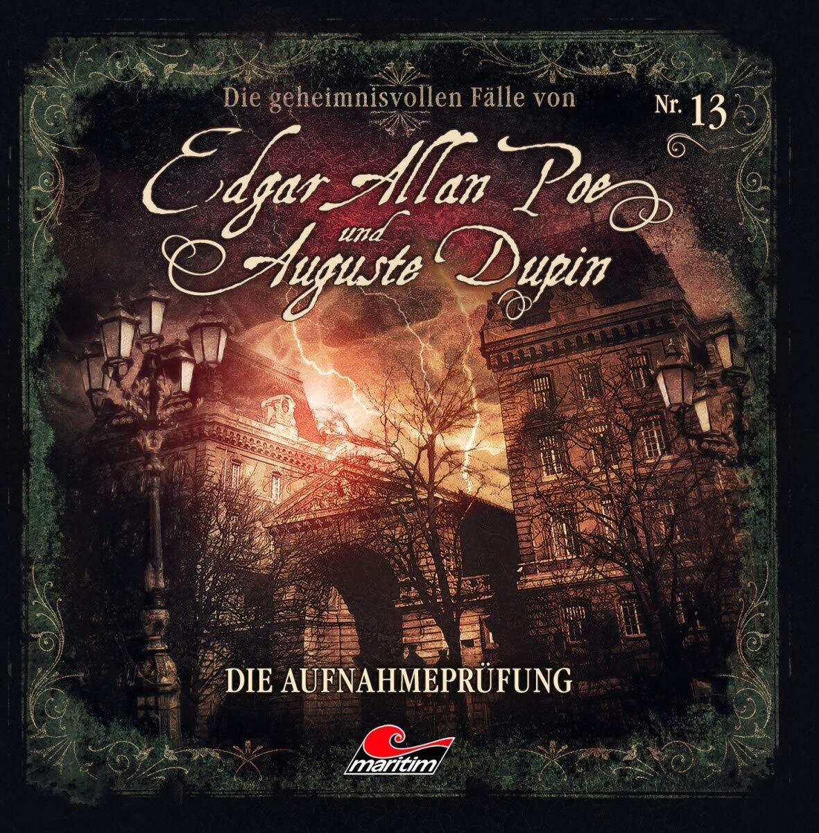 Poe Folge 13-die Aufnahmeprüfung (CD)