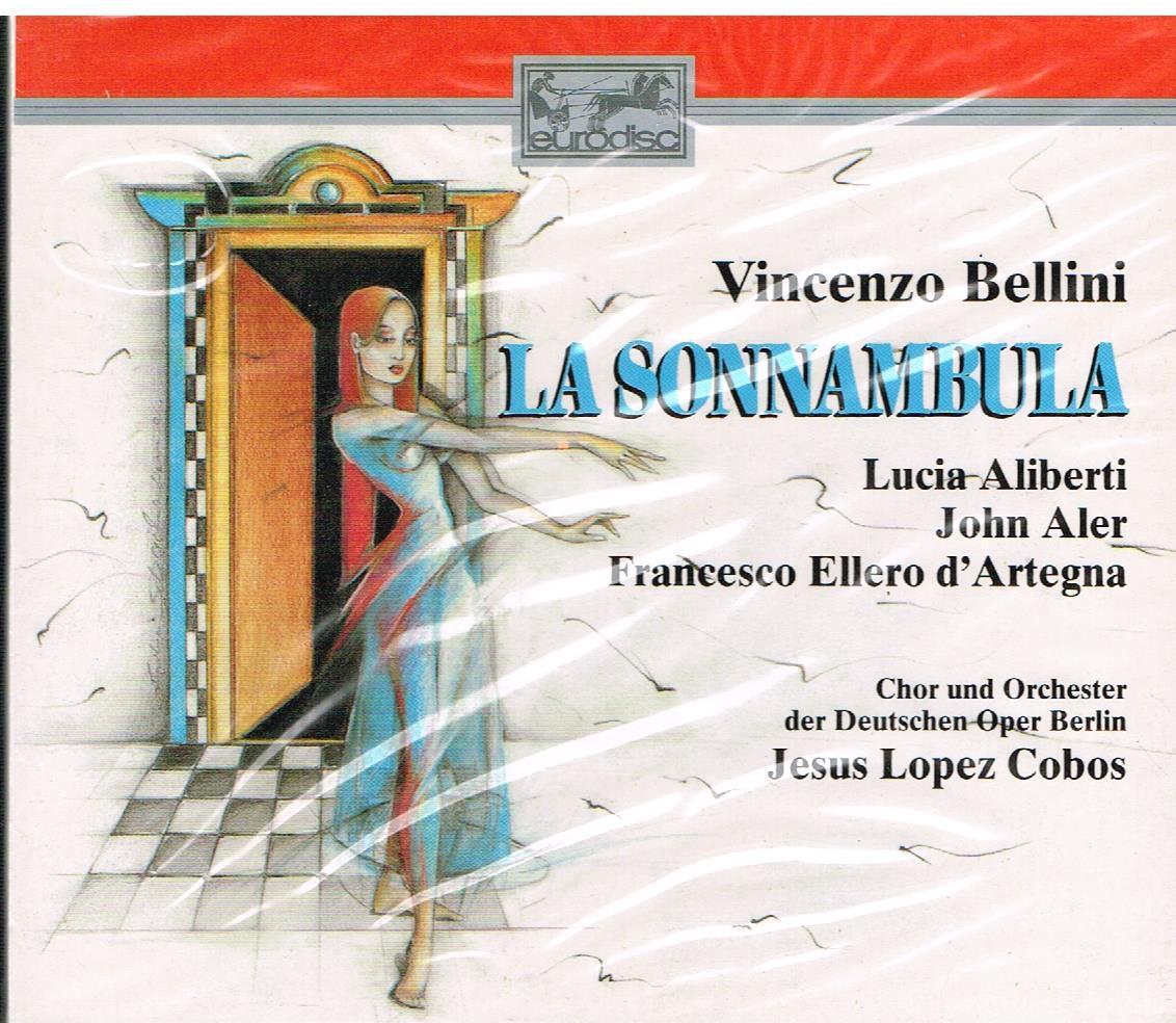 Bellini: La Sonnambula / Lopez Cobos, Aliberti, Aler, Elero D'Artegna - CD