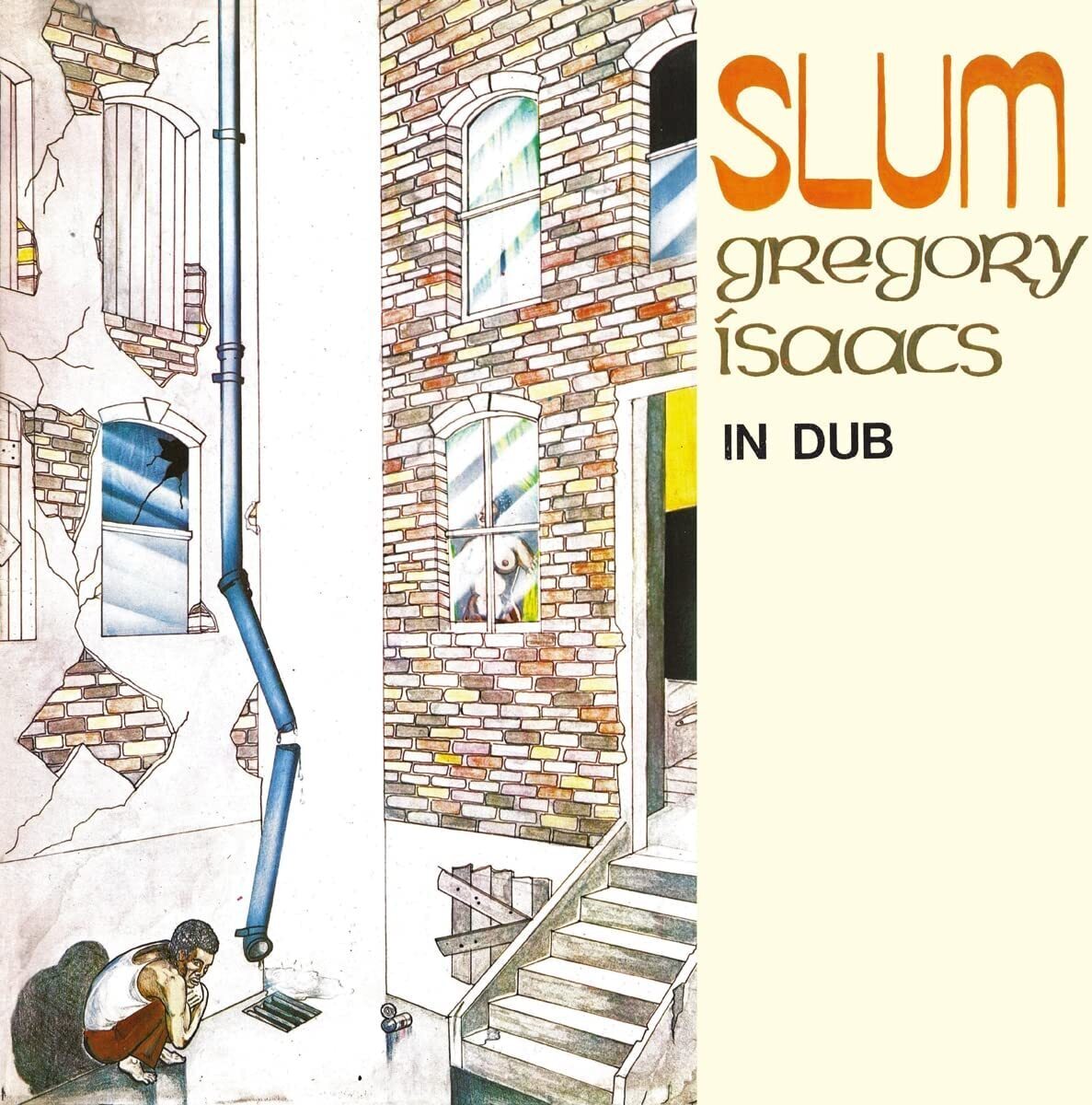Gregory Isaacs Slum in Dub (Vinyl LP) 12" Album