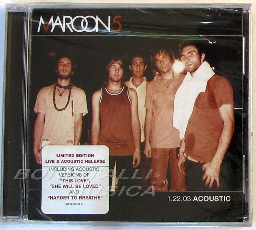 MAROON 5 - 1.22.03. ACOUSTIC - CD Sigillato