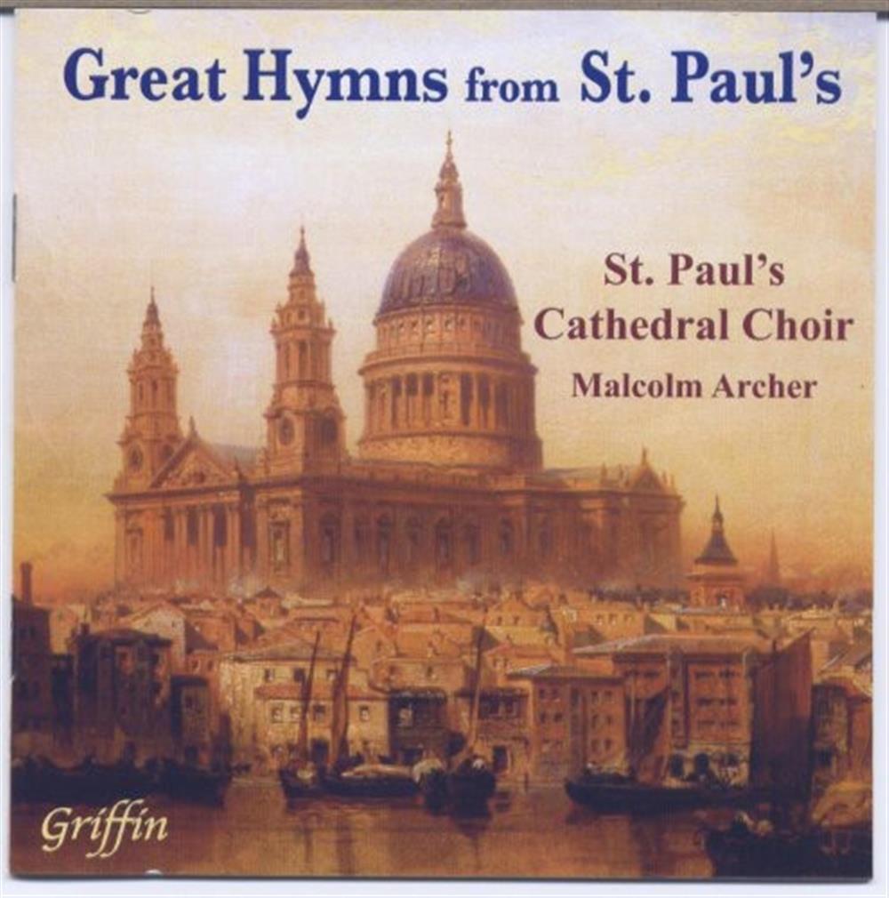 Great Hymns - St Paul'S Cathedral Choir / Archer (Audio Cd)