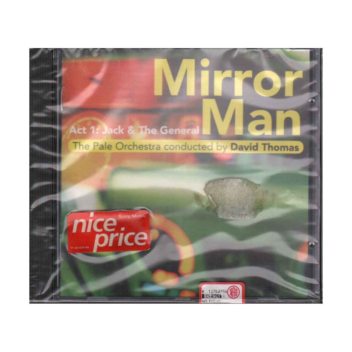 The Pale Orchestra David Thomas CD Mirror Man Act 1 Jack & The General Sigillato