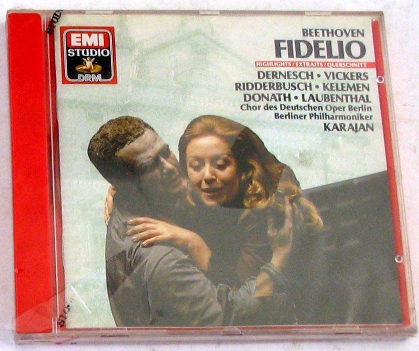 FIDELIO Highlights- DERNESH / VICKERS - KARAJAN - CD Sigillato