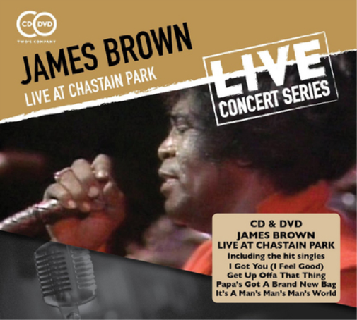 James Brown Live at Chastain Park (CD) Album with DVD