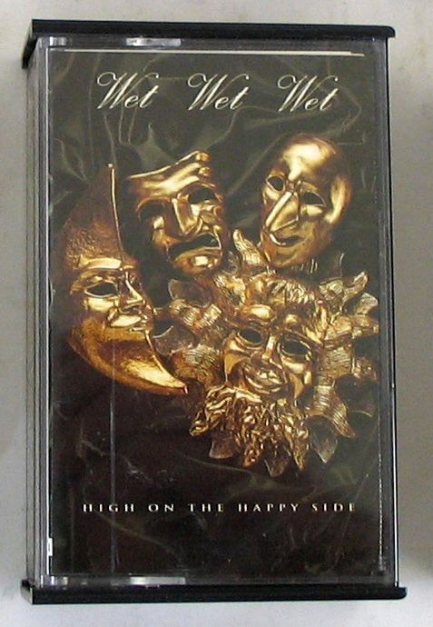 WET WET WET - HIGH ON THE HAPPY SIDE - 2 Musicassetta Cassette Tape MC Unplayed