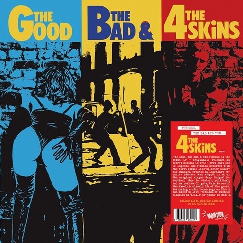 Vinile 4 Skins - Good, The Bad & The 4 Skins (Yellow Viny