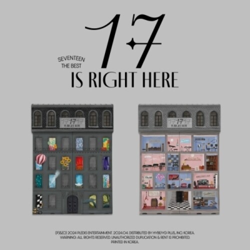 7024787 Audio Cd Seventeen - Seventeen Best Album [17 Is Right Here]