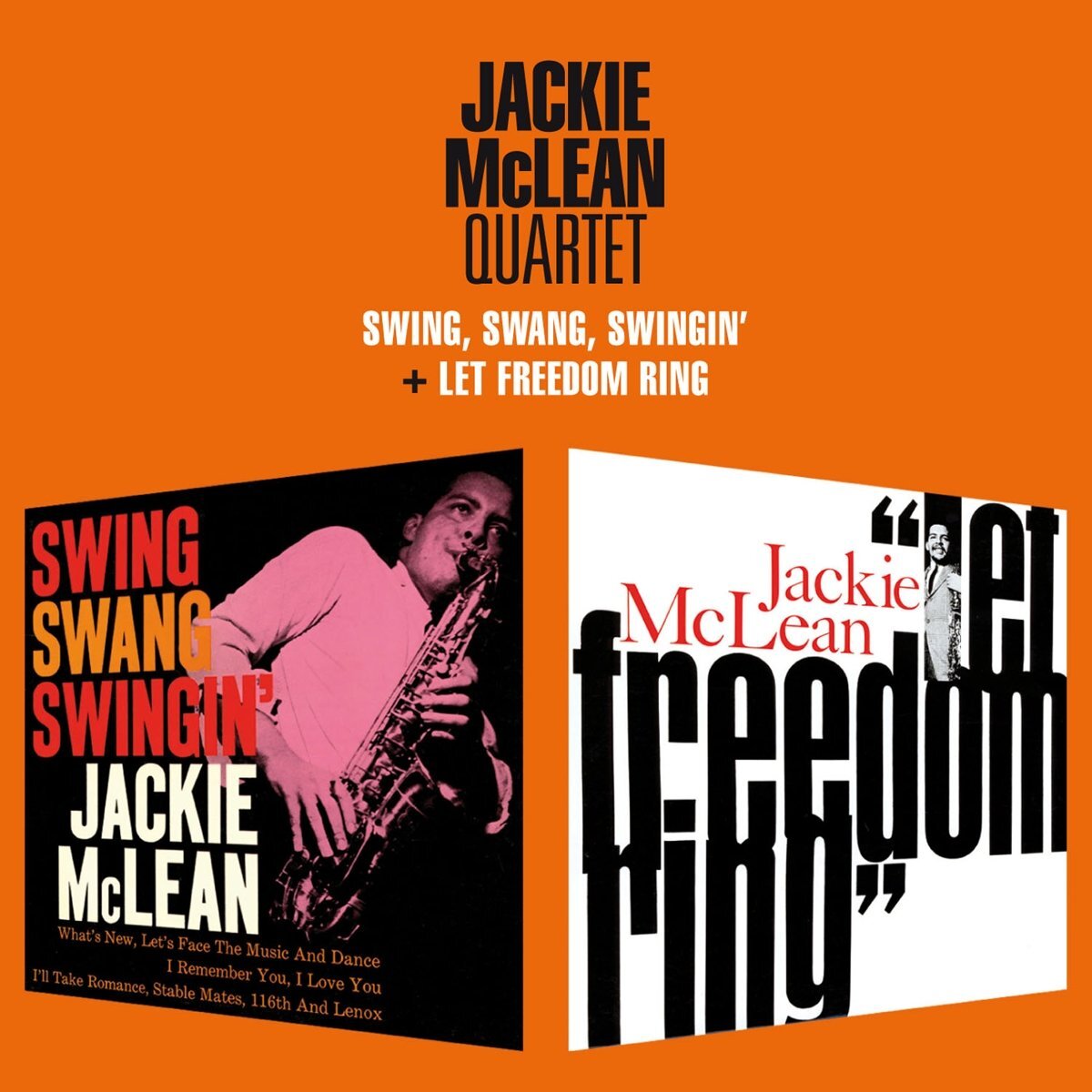 Jackie McLean Swing Swang Swingin / Let Freedom Ring [2 LPs on (CD)