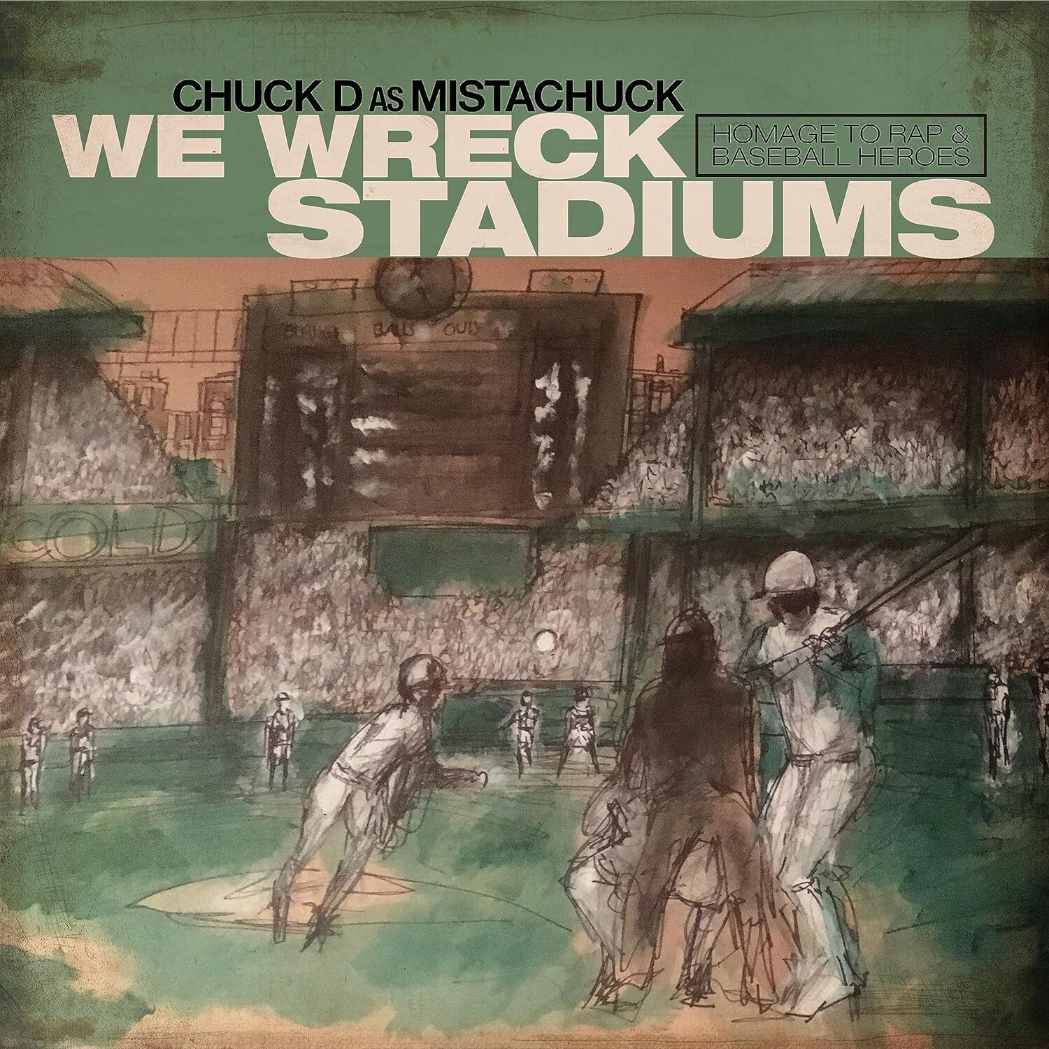 Chuck D We Wreck Stadiums (Vinyl LP) 12" Album