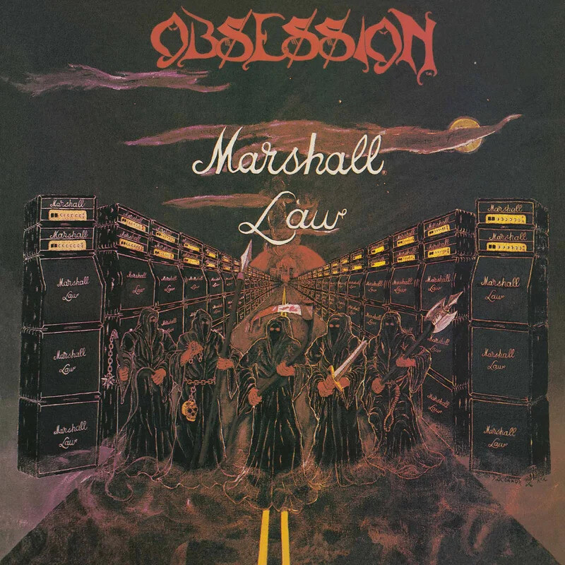 Obsession Marshall Law (Vinyl LP) 12" Album Coloured Vinyl