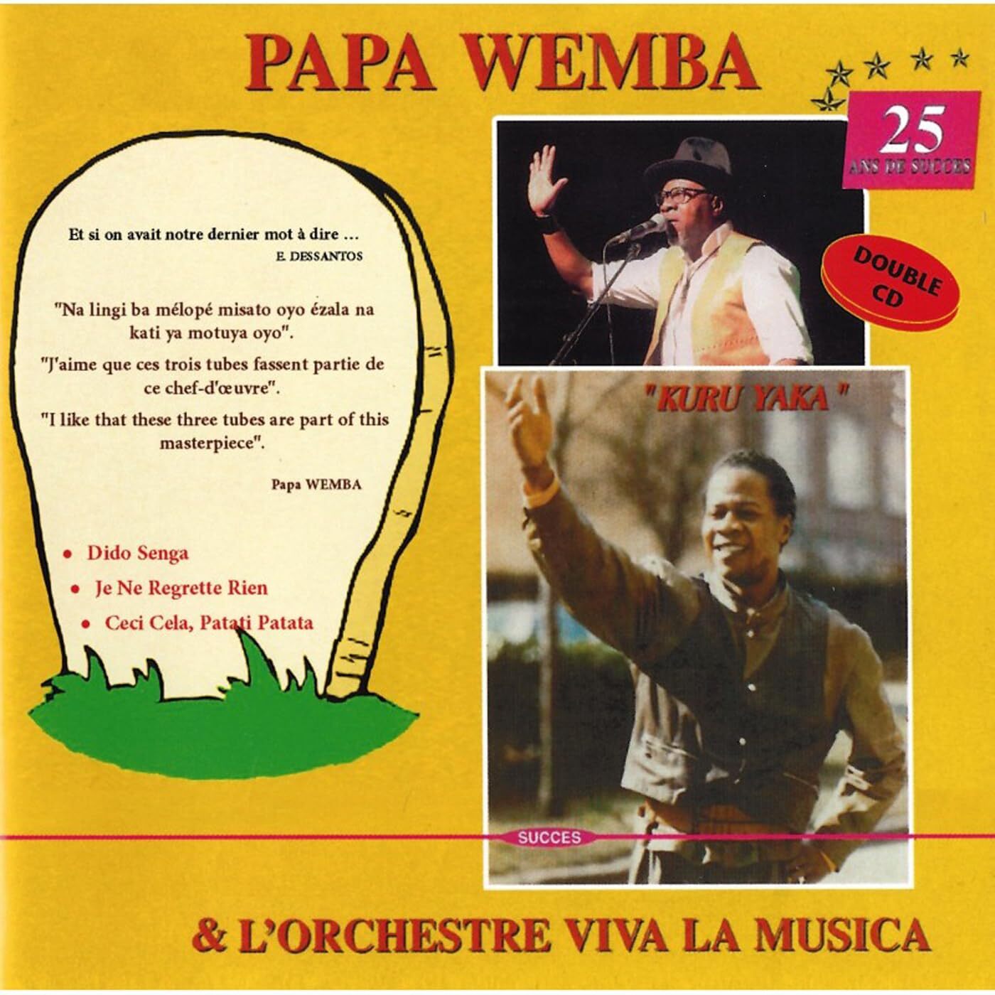 Papa Wemba & L`orchestre Viva La Musica - 25 Ans De Succ?â?¿s/cryst... CD NUOVO