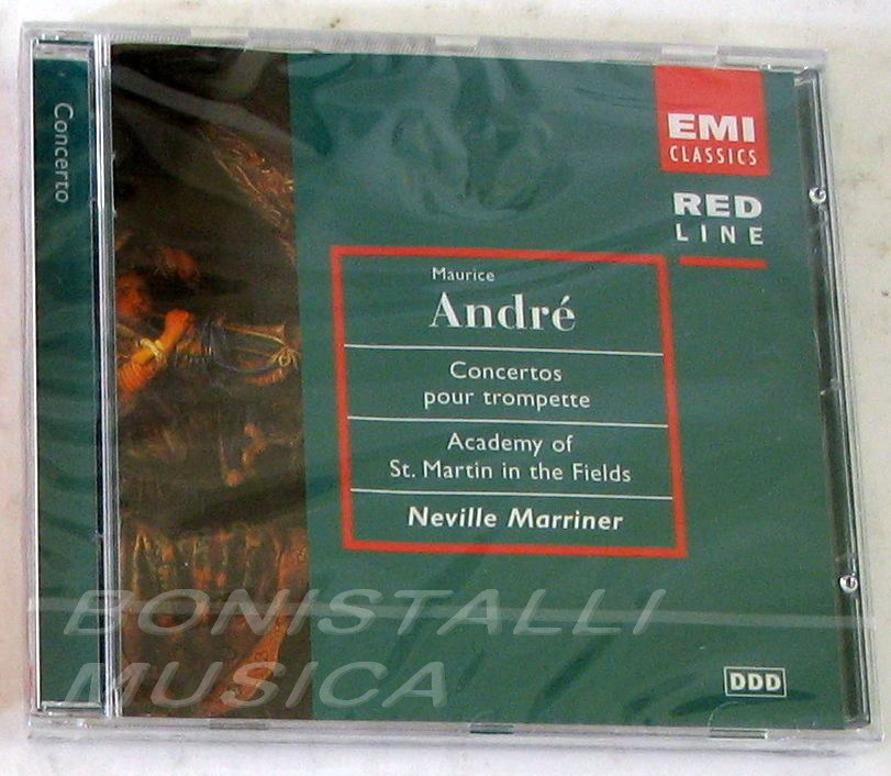 ANDRE' M. - CONCERTOS POUR TROMPETTE - MARRINER - CD Sigillato