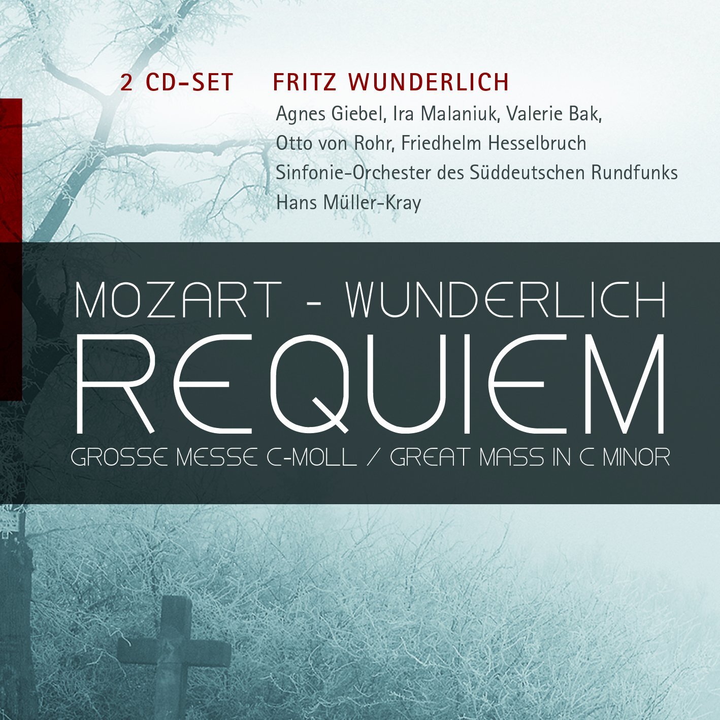 Fritz Wunderlich Fritz Wunderlich - Mozart: Requiem, Missa C-Moll (CD)