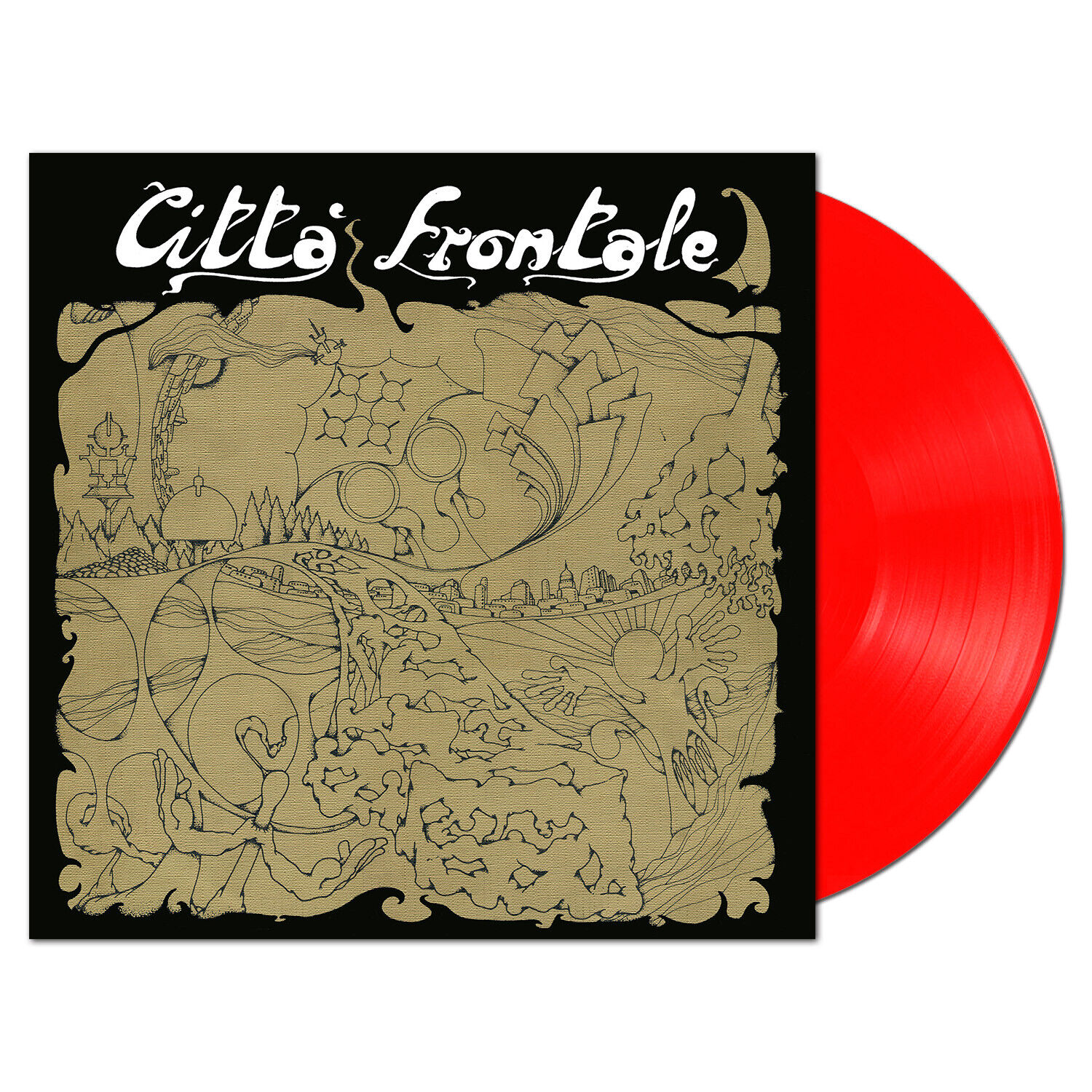 CITTA' FRONTALE El Tor  (ltd.ed. red vinyl) LP italian prog