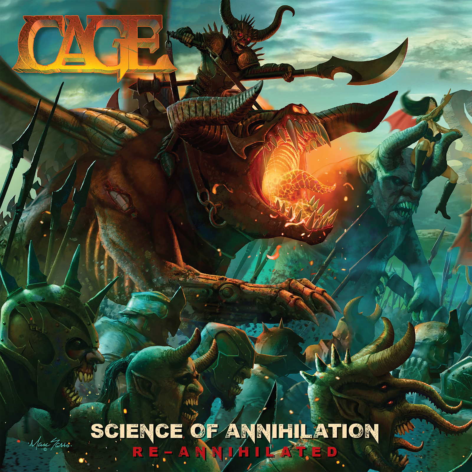 Cage Science of Annihilation: Re-annihilated (CD) Album Digipak