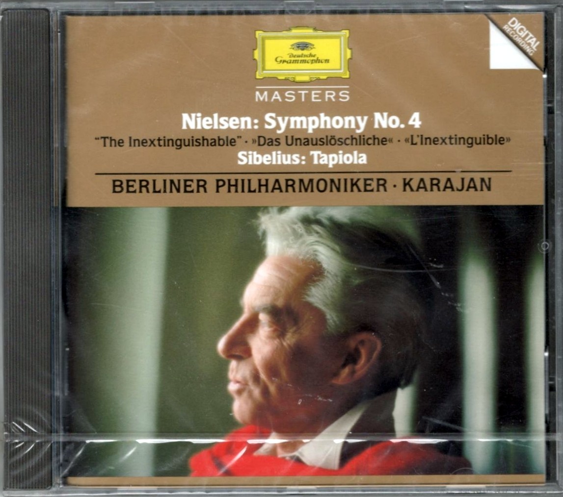 NIELSEN: SYMPHONY N°4 - SIBELIUS: TAPIOLA KARAJAN BERLINER - CD NUOVO SIGILLATO