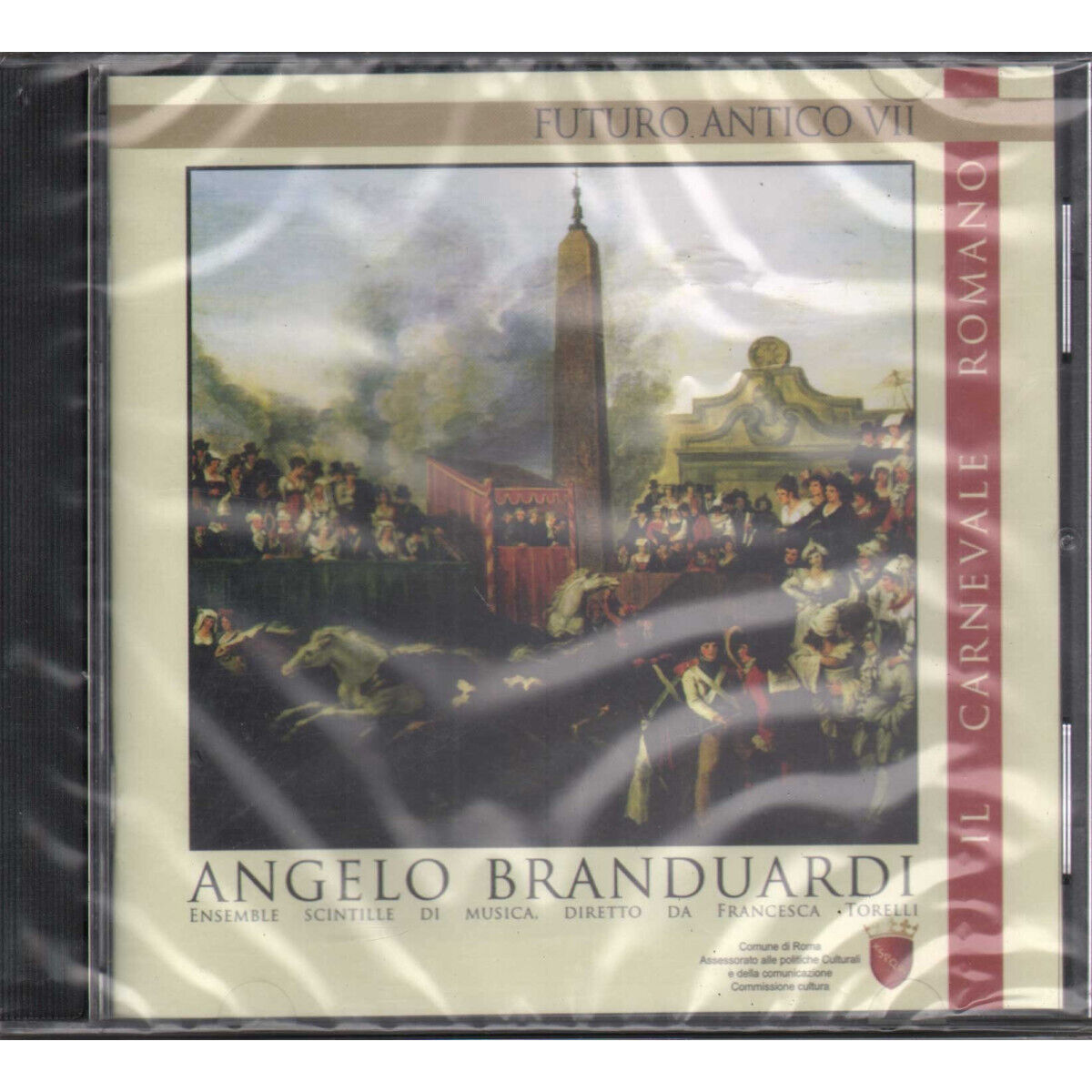 Angelo Branduardi CD Futuro Antico VII Il Carnevale Romano Sottattacco Sigillato