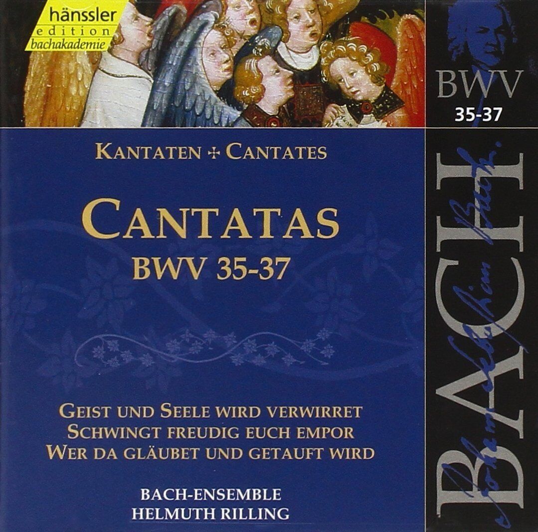 BACH J.S. Cantate Vol.12 BWV 35,36,37 CD