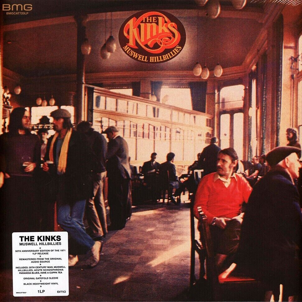 THE KINKS – MUSWEEL HILLBILLIES – 50 ANNIVERSARY REMASTERED – LP