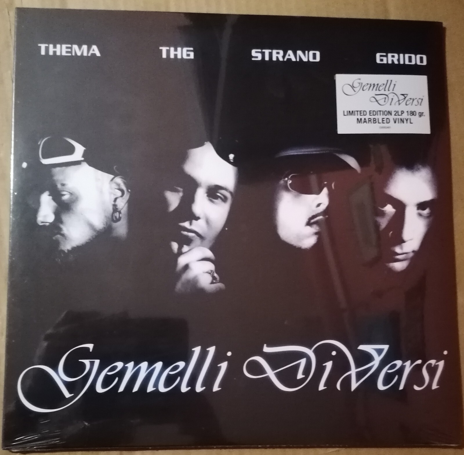 GEMELLI DIVERSI OMONIMO 2 x Vinile Lp Marbled Limited Numerato Nuovo Sigillato