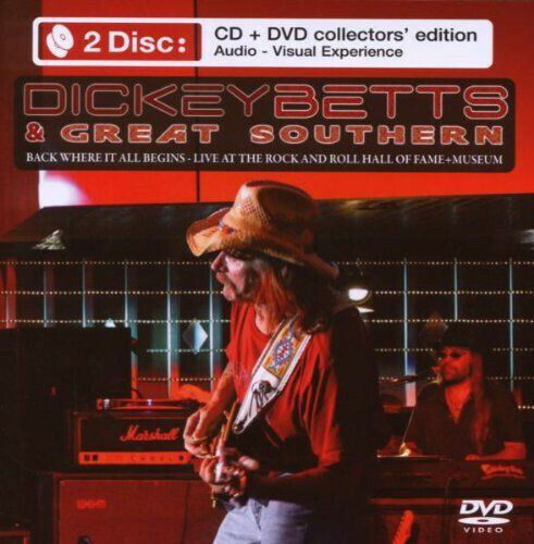 Dickey Betts & Great Southern ‎Back Where It All Begins 2 CD