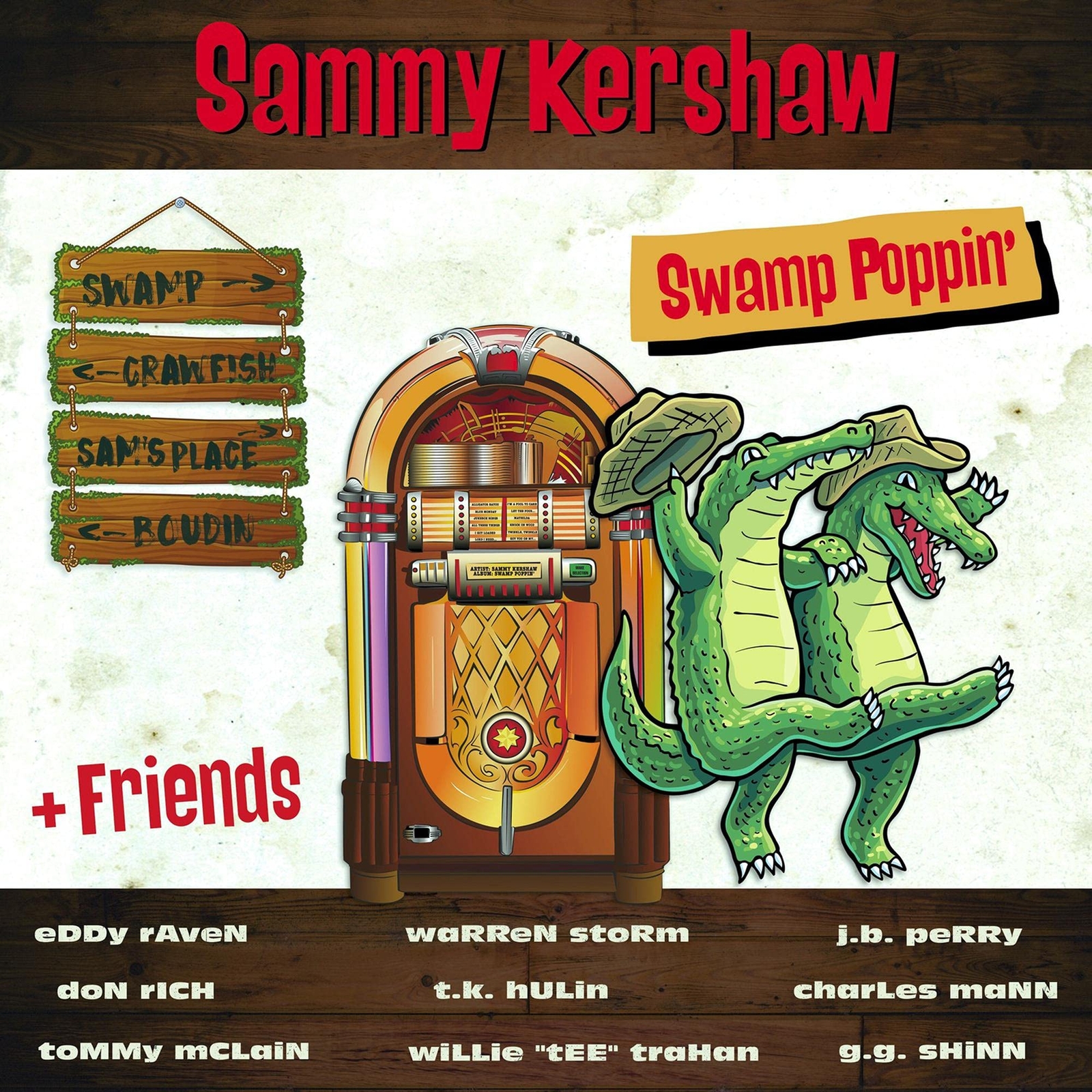 Sammy Kershaw Swamp Poppin' (CD)