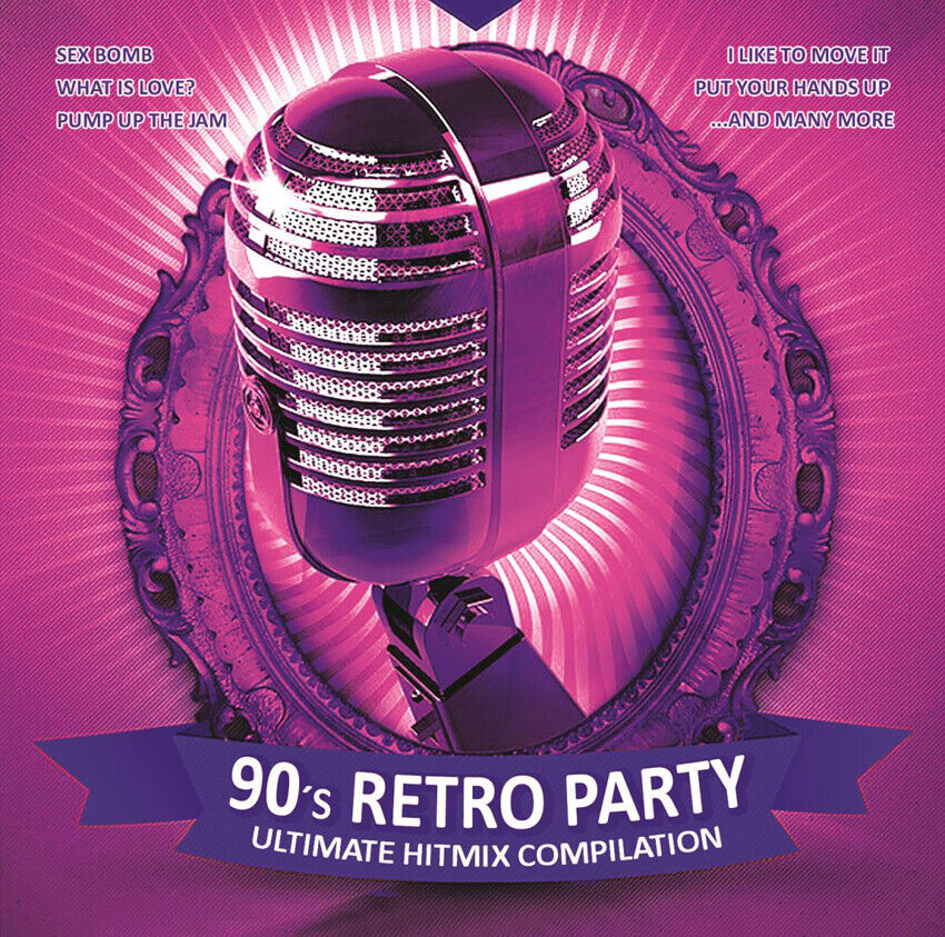 Various Artists 90's Retro Party: Ultimate Hitmix Compilation (CD) Album
