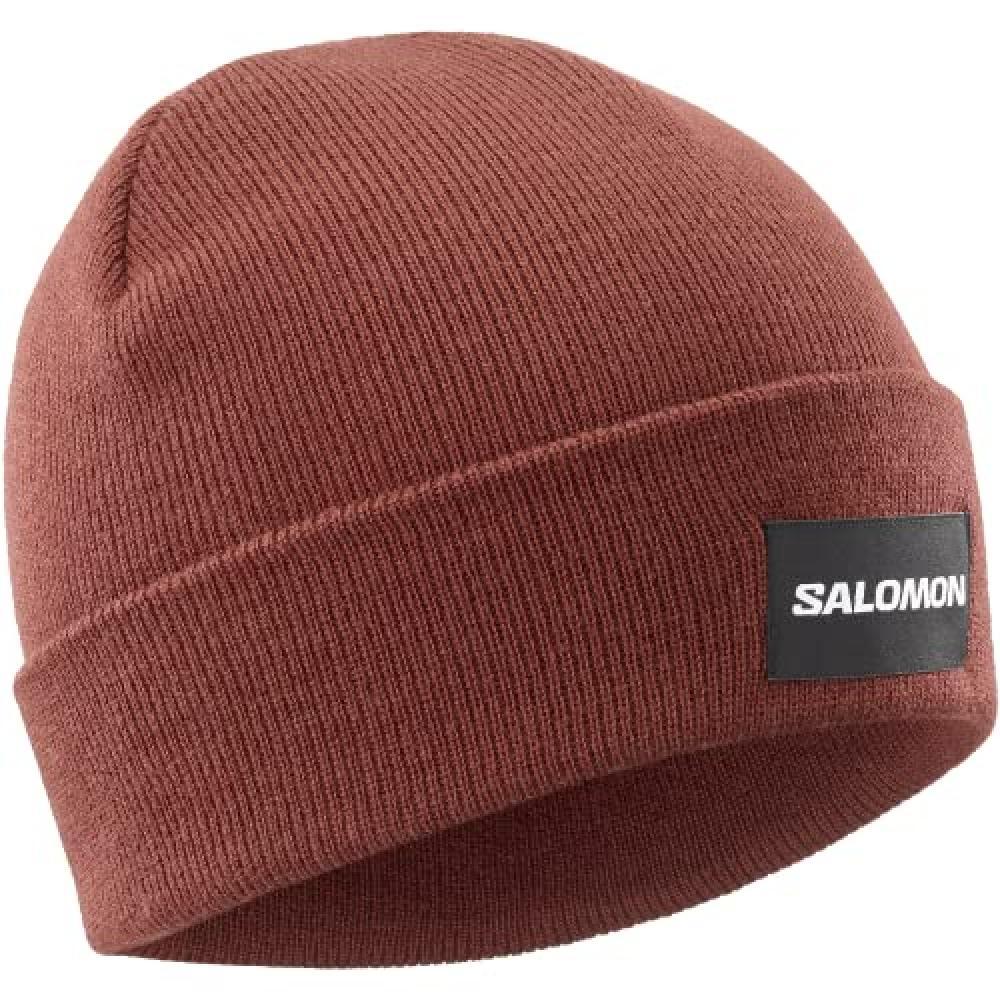(TG. Taglia unica) Salomon Logo Berretto Unisex Sci Snowboard Escursionismo, Cal