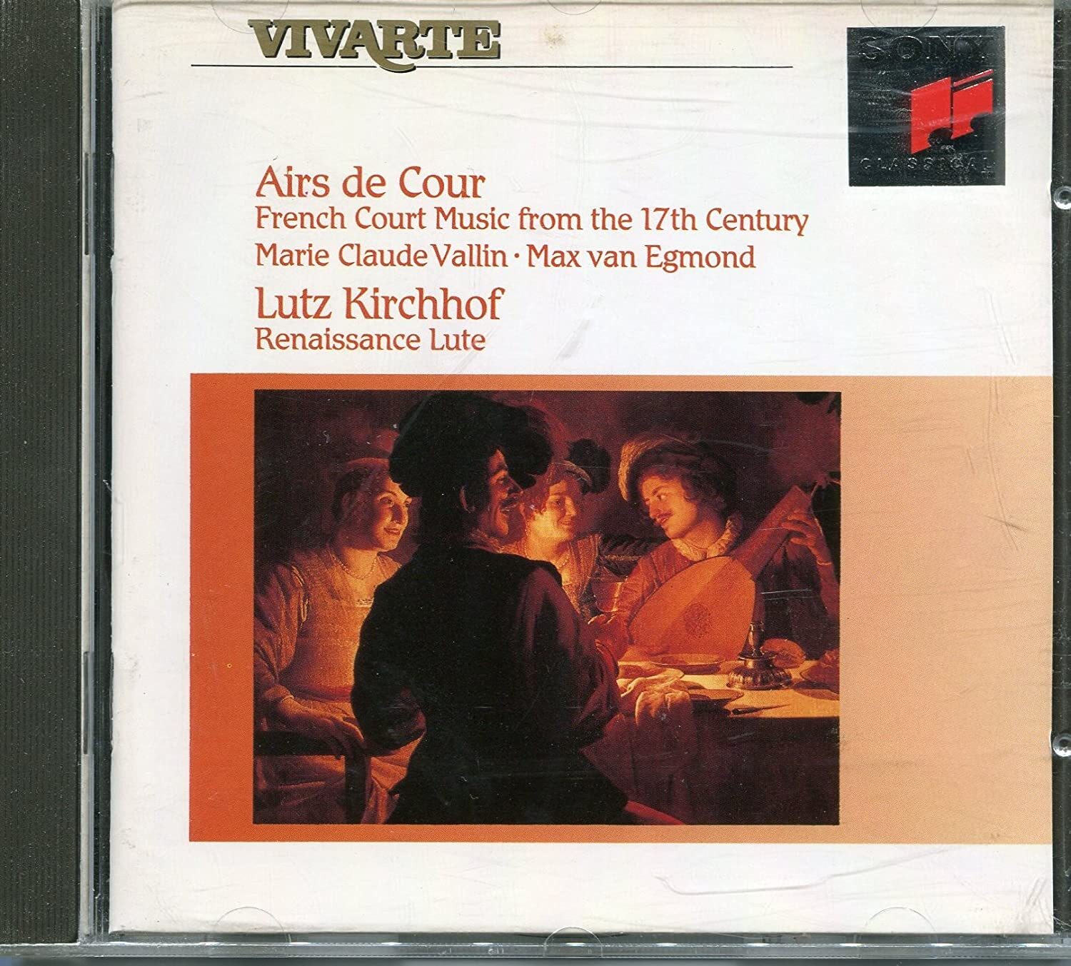 Airs De Cour, French Court Music 17° Century / Kirchhof, Vallin, Van Egmond - CD