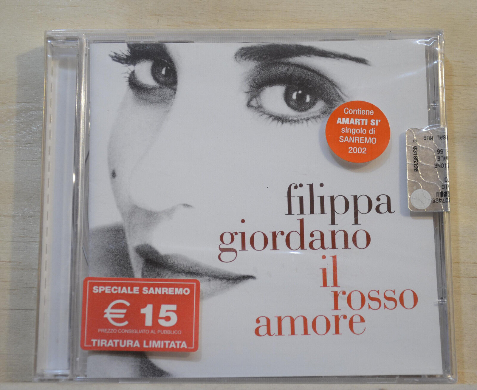 CD : FILIPPA GIORDANO - IL ROSSO AMORE [JB02]