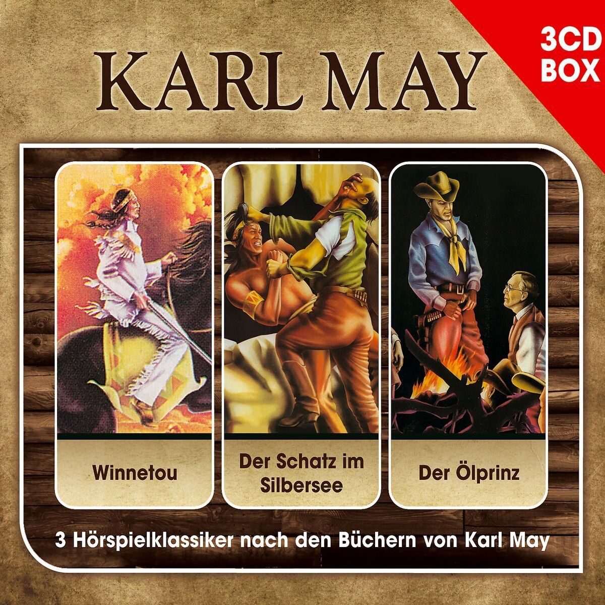 May,Karl Karl May: Hörspielklassiker - 3-CD Hörspielbox (CD)
