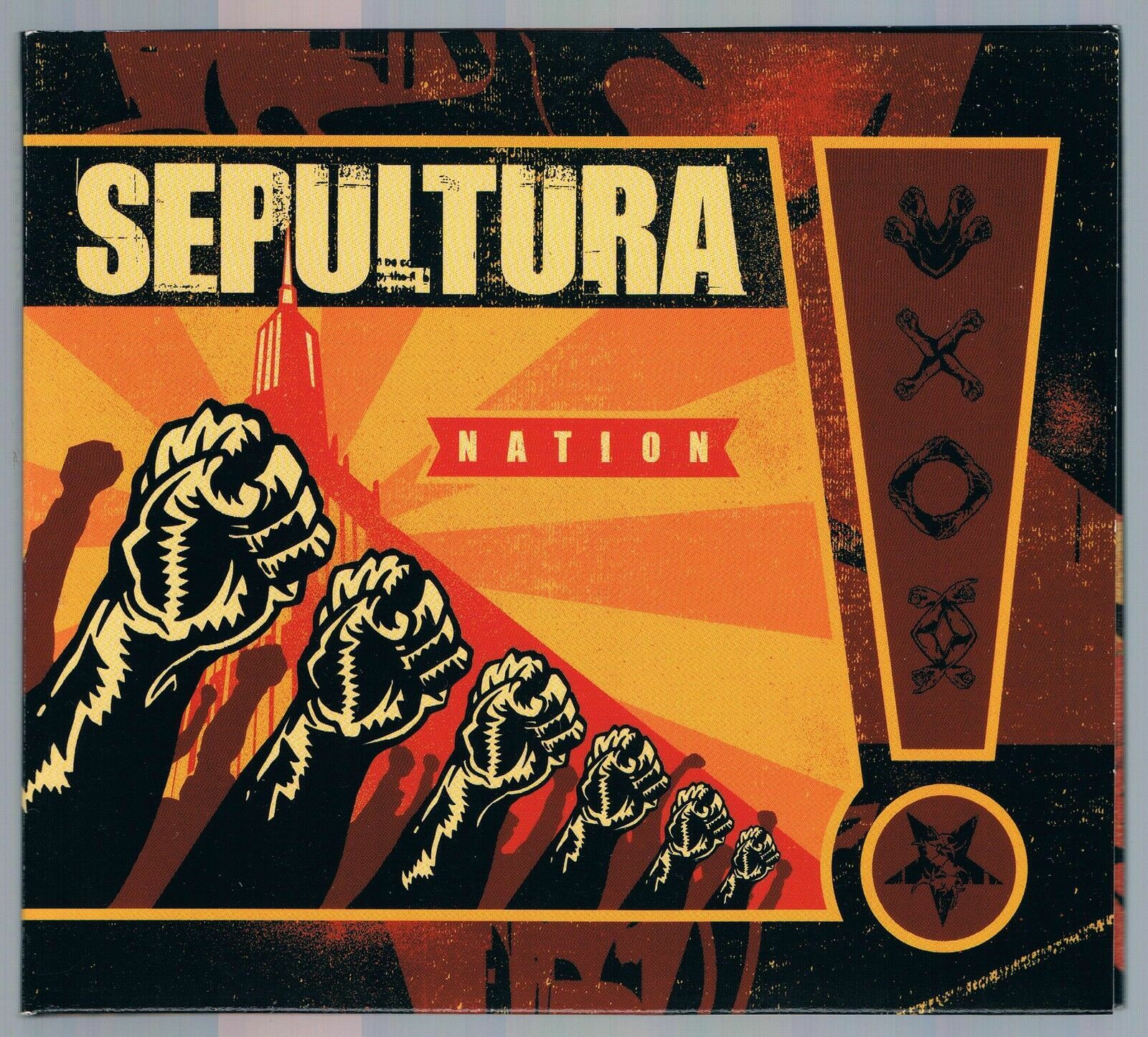 SEPULTURA NATION CD DIGIPACK